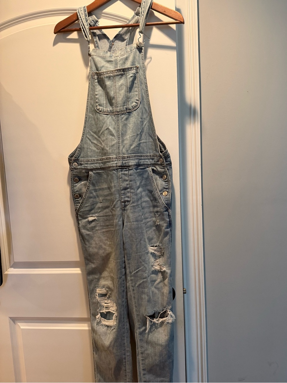 American eagle tomgirl overall size S